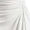 White, variant on Women's Elegant V Neck Short Sleeve Midi Dress Faux Wrap Ruched Bodycon Cocktail Party Dress Wedding Guest Dress White