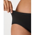 thumbnail image 4 of Hanes Ultimate Women’s Hipster Underwear 5-Pack ComfortSoft Wicking Soft Stretchy, 4 of 9