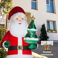 thumbnail image 2 of Inflable Navideño Decoracion Grande 1.8m Santa Claus Regalo Marthing Con luces LED, Facil de Instalar, Uso Interior y Exterior, Resiste y Duradero, Decoracion Navideña Patio y Jardin, 2 of 10