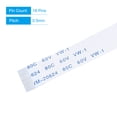 thumbnail image 3 of Uxcell 20Pcs FFC Flexible Flat Cable, 18 Pins 0.5 mm Pitch 300mm FPC FFC Flexible Ribbon Cable for LCD TV Car Audio DVD Player Laptop (A Type), 3 of 6