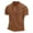 Z45-Brown, variant on 250 Anniversary USA Shirt Men's Retro 250th United States Flag Print Polo Shirt Patriotic Shirts for Men
