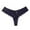 Dark Blue, variant on Women Lace Thong Triangle Hollow Breathable Crotch Panties Comfort Everyday Wear for Women Black XL