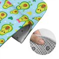 thumbnail image 5 of Honeii Cartoon Avocado Pattern Bathroom Anti-Skid Pad Bathroom Mat Vintage Seamless Pattern Not-Slip Toilet Rug Set, 5 of 6