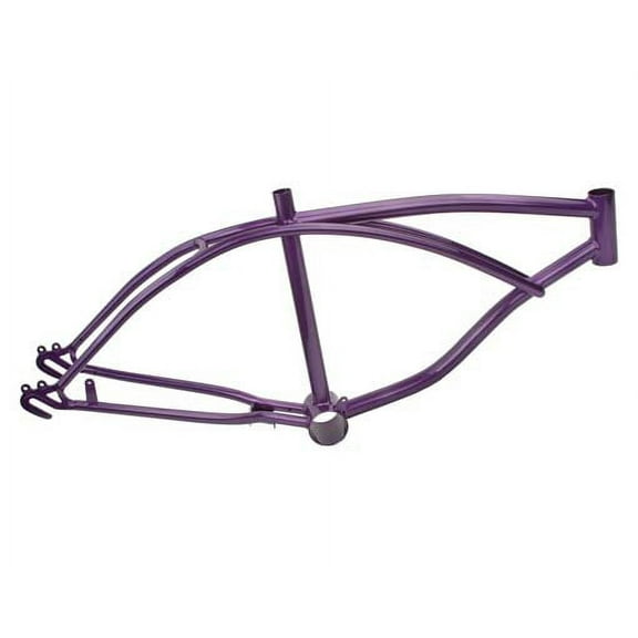 Alta 20" Bicycle Lowrider Bike Frame (Purple)