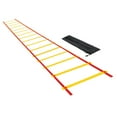 thumbnail image 1 of Unique Bargains Agility Ladder 16 Rung 8m/26ft Sports Speed Training, Red Yellow, 1 of 5