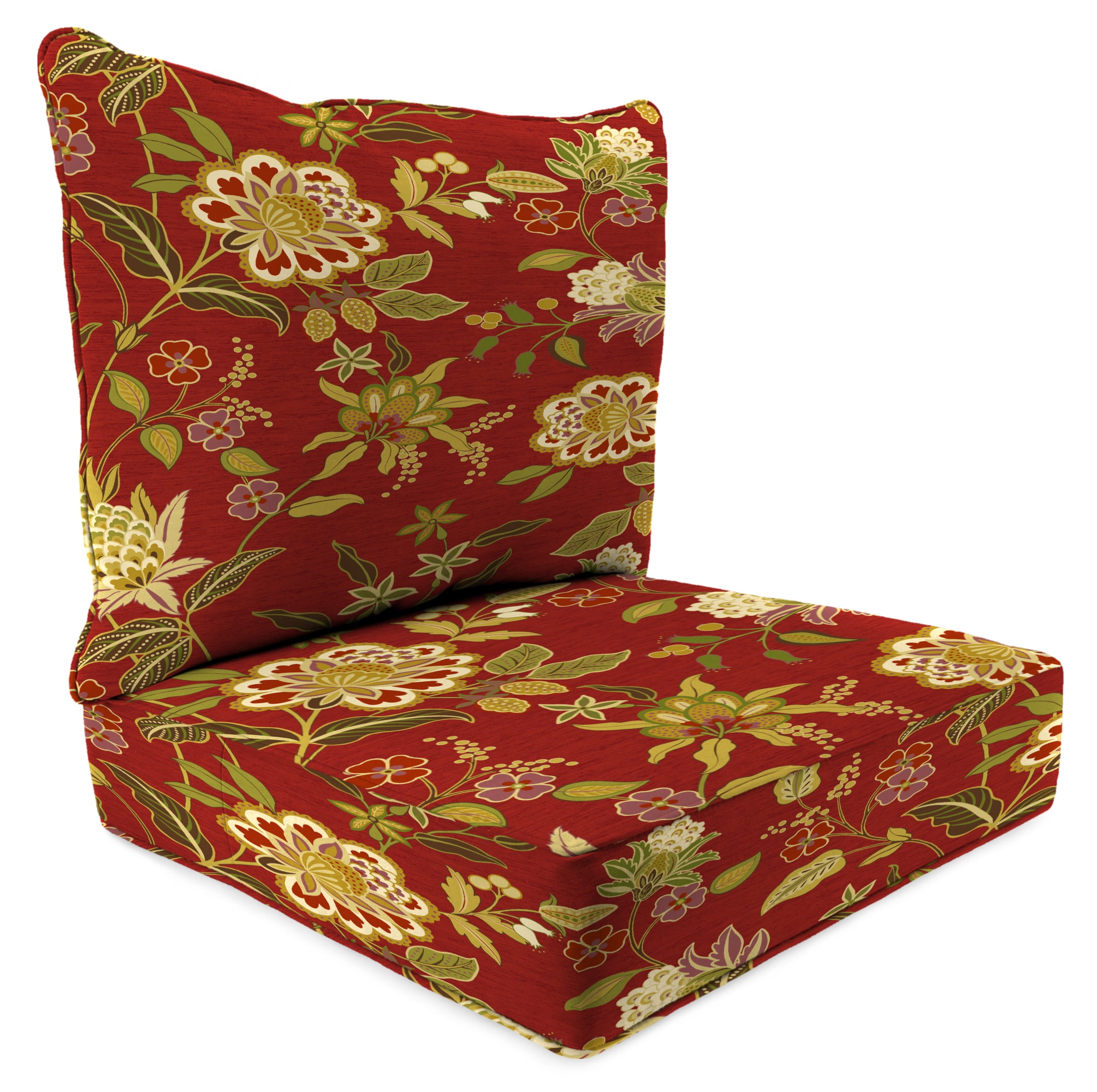 2 PC Deep Seat Chair Cushion - Walmart.com