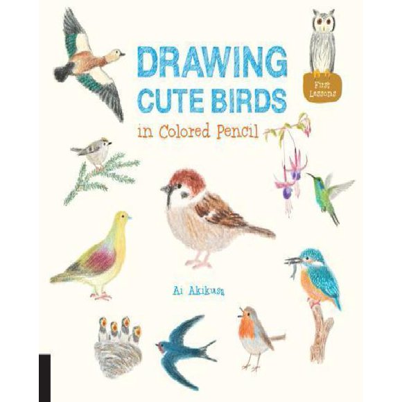 Drawing Cute Birds in Colored Pencil
