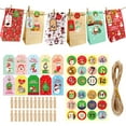 thumbnail image 4 of JZROCKER 24 Pcs Christmas Gift Bags Set Christmas Party Favor Supplies, 4 of 14