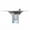 Black, variant on Taotanxi Square Shower Drain 4 Inch, Built-in Shower Drain Cover, Hair Filter Screen and Floor Drain Backflow Preventer, Quick Drainage, Prevent Odor, Suitable for Bathroom and Kitchen