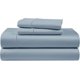 thumbnail image 4 of Casa Platino Juego de Sábanas Cal King – 1000 Hilos, 100% Egyptian Cotton, Comodidad de Satén de Hotel de Lujo con Bolsillo Profundo de 15”, Fácil de Lavar – Azul Francés, 4 of 7