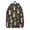 Black-30, variant on Boho Crossbody Bag with Hawaiian Pineapple and Floral Print – Bright Yellow Tropical Pattern, Fresh and Exotic Style