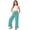 Green, variant on Shachafan Girls' Casual Solid Color Pants For Kids Everyday Comfort Breathable Knit Elastic Waist Kidswear For School And Play Kids Sweat Suit