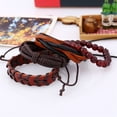 thumbnail image 4 of Kiplyki Set Bracelet Braided Leather Bracelet Hemp Rope Leather Bracelet, 4 of 5