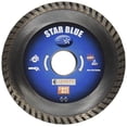 thumbnail image 2 of Diamond Products Core Cut 74960 4-1/2-Inch by 0.080 by 7/8-Inch Star Blue Turbo Blade, 2 of 3