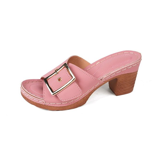 Chaussons pour Femmes Décontractés Quotidiens Chaussons Spa pour Femmes Chaussures Talon Compensé Ouvert Confortables Chaussons pour Femmes Confortables Design Pliables