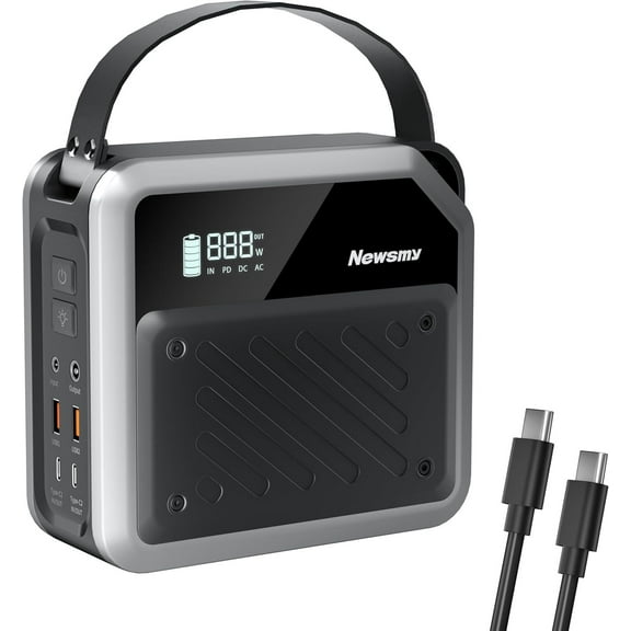 Solar Portable Power Station 270Wh/72000mAh 268W LFP for Outdoor/Camping/RV