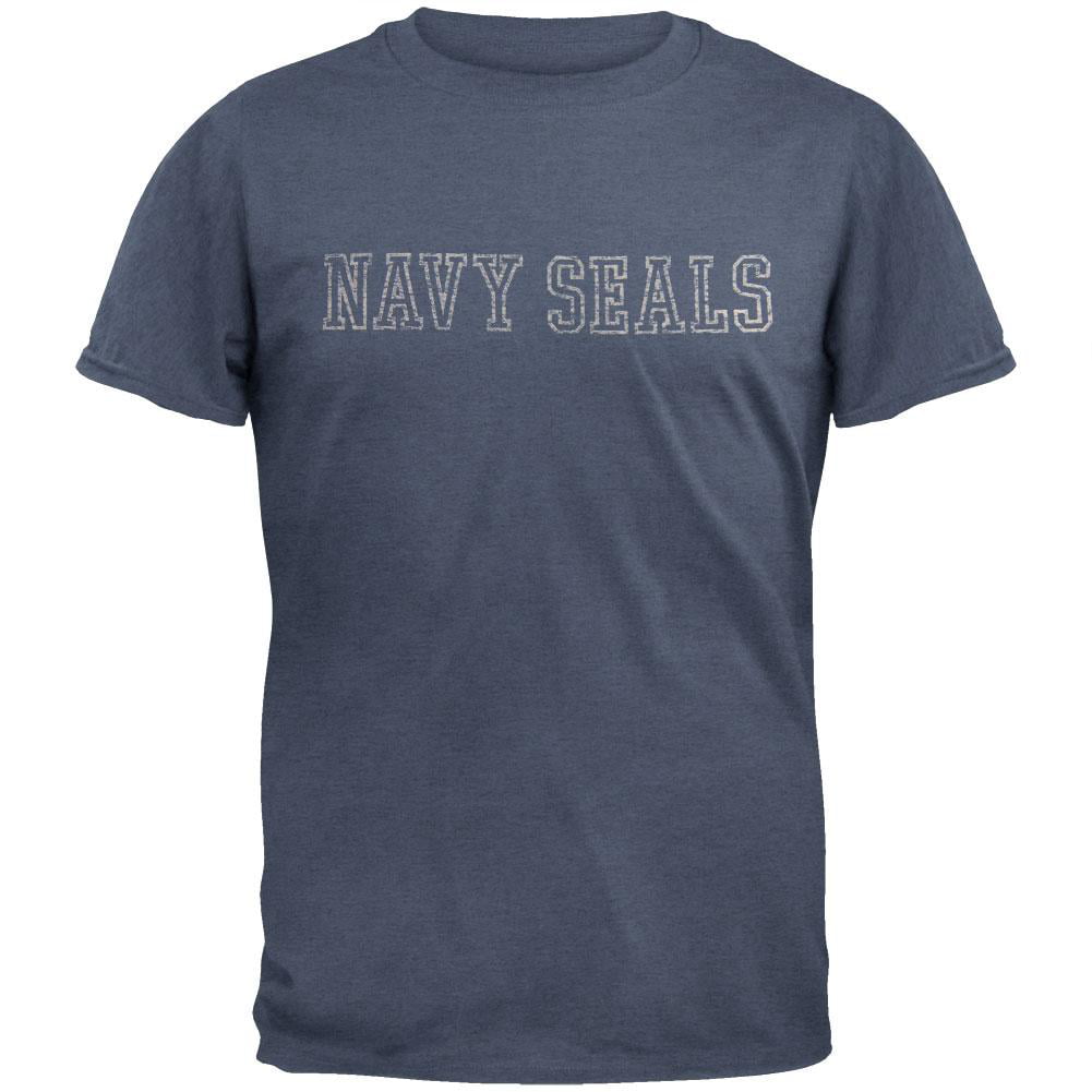 US Navy - Navy Seals Logo Soft T-Shirt - Small - Walmart.com