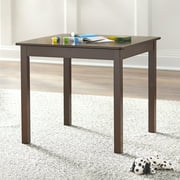 TMS Hayden 5-Piece Kids Table and Chair Set, Espresso Finish, Activity Table