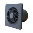 thumbnail image 5 of Wall Mount 12V2.4W Exhaust Fan High Speed Ventilation Systems Fan for Greenhouse Shed and Garage Air Circulations Fan White, 5 of 5