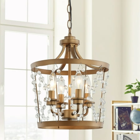 

15.5 Wide 4-Light Candle Style Globe Entry Pendant - 12.6 * 12.6 *15.5