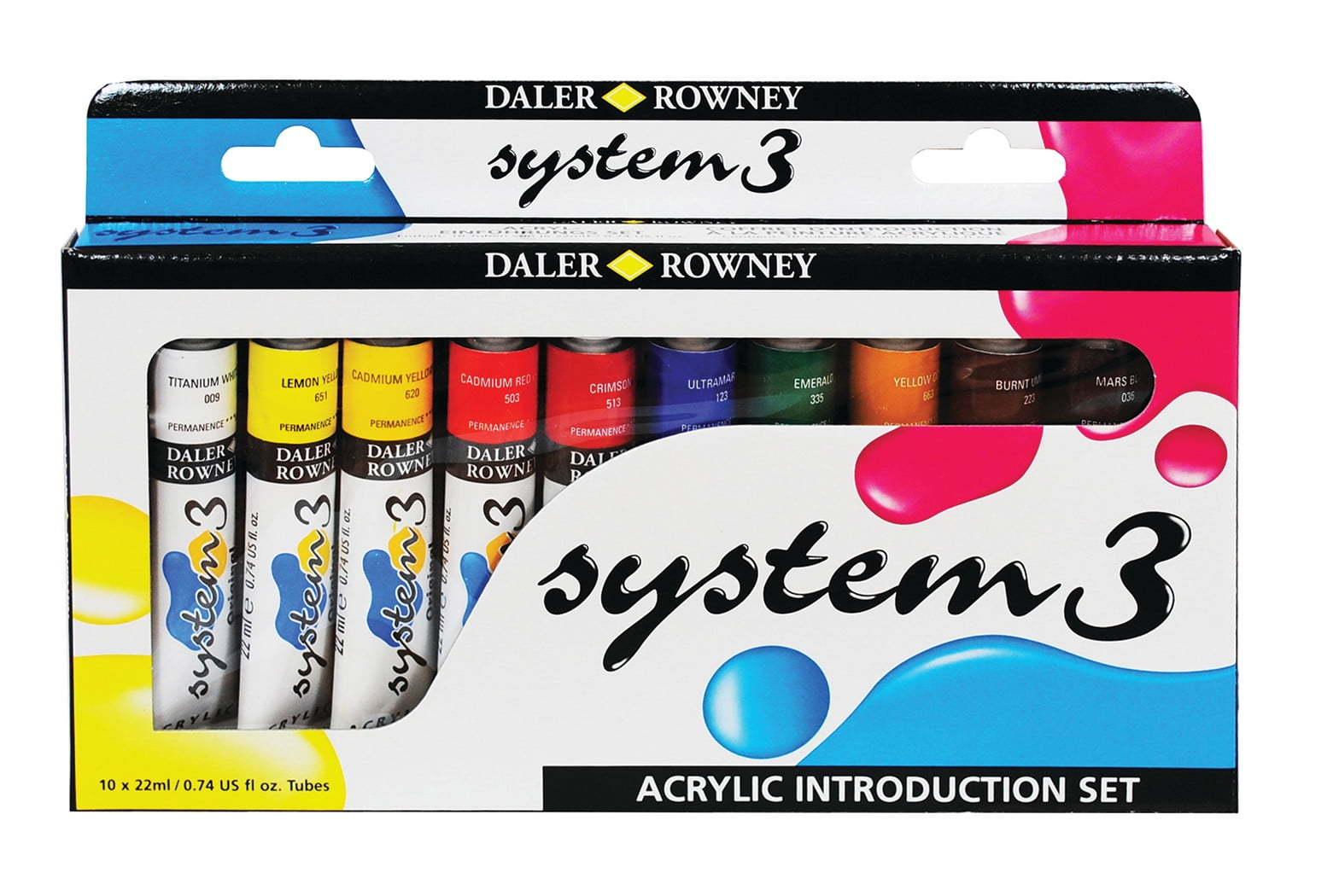 DalerRowney Original System 3 Acrylic, Introduction Set