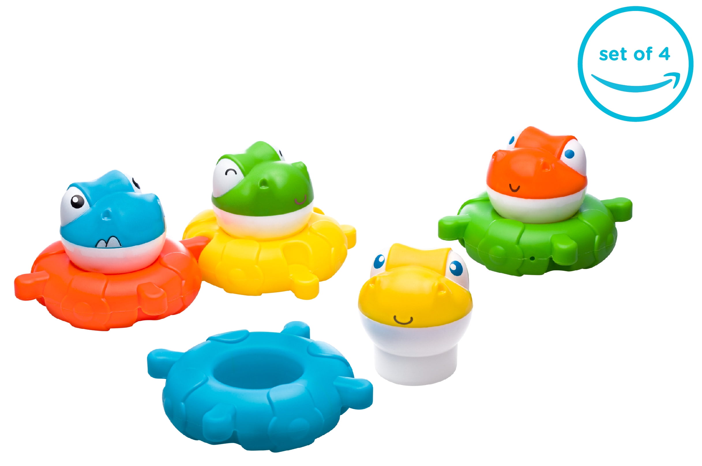 Photo 1 of Bizzu Floating Bath Toys, 4 Pc.