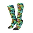 thumbnail image 2 of Haiem Hippie Style Socks, Funny Novelty Crazy Design Cotton Socks Sports Socks Knee High Socks For Men, Women,1Pairs - Gift For Working Friends, 2 of 9