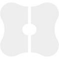thumbnail image 4 of 28"OD x 6"ID x 9 3/4"C x 1"P Luna Architectural Grade PVC Contemporary Ceiling Medallion, Two Piece, 4 of 11
