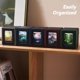 thumbnail image 4 of Mage Tech Card Deck Box para MTG Commander - Diseño patentado Commander Display Se adapta a 100 tarjetas de doble funda Bandeja de dados y ladrillos de tarjetas de 35 puntos - Negro/Rojo, 4 of 5