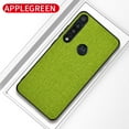 thumbnail image 1 of Ultra Thin Case for Motorola Moto Edge S Smartphone (6.7-Inch) - Plastic/Silicone/Fabric Composite Case, Slim Fit Lightweight Scratch Resistant Cell Phone Cover Sleeve (Green), 1 of 1