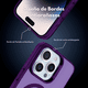 thumbnail image 2 of Funda Case Deluxe Ergonomica Compatible Con Magsafe De Mr. Gadgets, Con Tecnología Qi, Anticaídas, Máxima Protección, Para iPhone 14 PROMAX Color Morado., 2 of 7