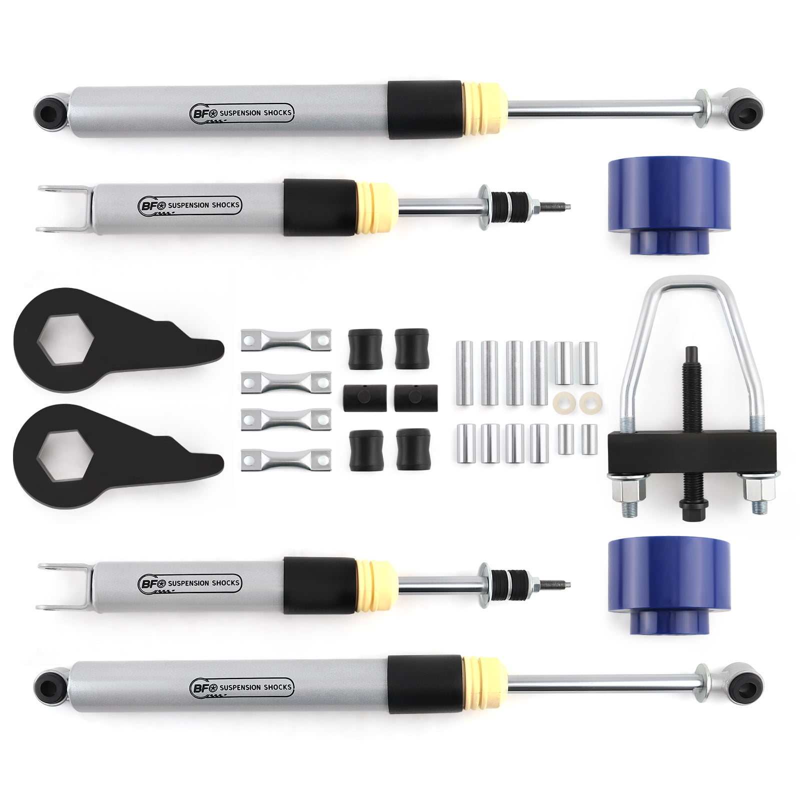 Maxpeedingrods Level Lift Kit 3'' Front 2'' Rear Fit Chevrolet Tahoe GMC Yukon 1500 2000-2006
