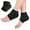 Black, variant on 2Pcs Heel Protective Foot Cover Foot Heels Socks Silicone Anti-Crack Moisturizing Socks Unisex Pain Relief Feet Care Sock Black