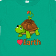 thumbnail image 4 of Inktastic Love Earth Cute Turtle for Earth Day Boys or Girls Toddler T-Shirt, 4 of 5