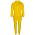 thumbnail image 2 of VBTAPA Men's Tracksuit 2 Piece Hooded Athletic Sweatsuits Solid Casual Running Jogging Sport Suit Sets Lightweight Drawstring Hoodie and Sweatpants Set Yellow XXL, 2 of 6