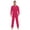 Hot Pink, variant on Men Utility Work Wear Mechanical Auto Repairman Worker Coverall Electric Welding Suit Hot Pink 3XL