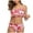 White, variant on RKSTN Women Two Piece Swimsuits High Waisted Bikini Ruffle Tummy Control Bottoms Halter Bathing Suits