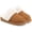 Chestnut, variant on Women's Fuzzy Slippers with Memory Foam, Winter Warm Slip on House Shoes Indoor and Outdoor, Chestnut