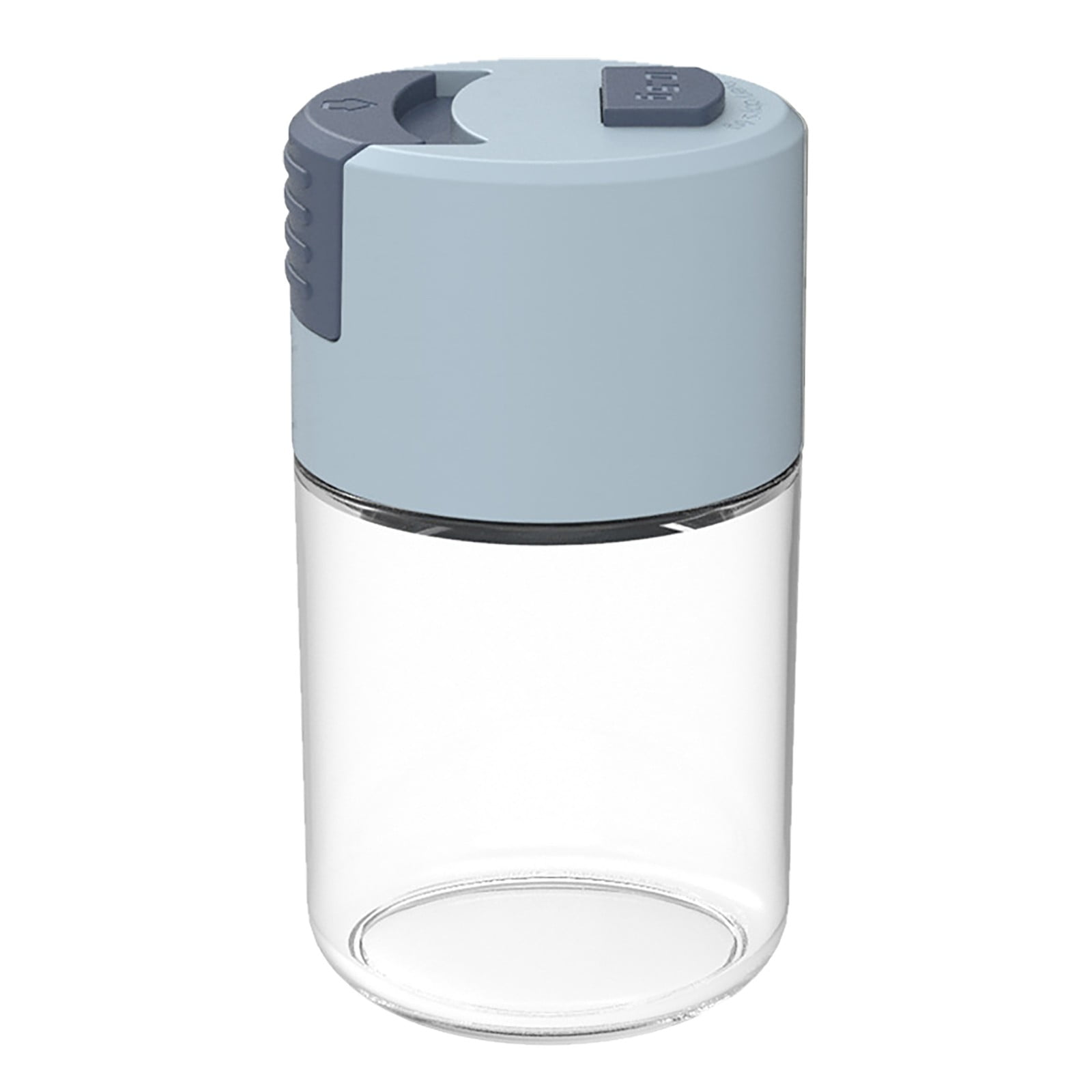 Pushtype Quantitative Glass Bottle Metering Shaker Household Kitchen