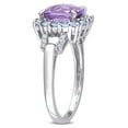 thumbnail image 3 of Everly Women's Amethyst and Tanzanite Sterling Silver Ring, 3 of 7