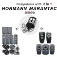 thumbnail image 2 of Hormann 868 Hs2 Hs4 Hse4 Hsm4 Hsm2 Marantec Garage Door Opener Digital 302 Remote Control Clone Compatible D384 D382 Handsender 868mhz, 2 of 4