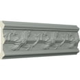 thumbnail image 2 of Ekena Millwork 4 3/8"H x 1"P x 94 1/2"L, (6 1/8" Repeat), Southhampton Acanthus Leaf Chair Rail (8-Pack), 2 of 6