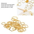 thumbnail image 3 of Marqueurs de Point de Tricot, 30 Pcs Hexagonaux Réutilisables pour Crochet pour Bricolage, 3 of 8