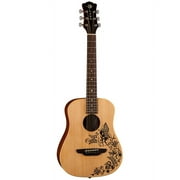 Luna Safari Fantasy Travel Guitar w/ Gigbag