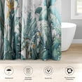 thumbnail image 3 of 4 Pcs Bathroom Sets with Shower Curtain and Rugs, Tractor Spring Farm Summer, Bathroom Decor Gold Truck Sunset Plant Shower Curtain Sets for Bathroom Decor, 3 of 4