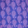 thumbnail image 1 of Ahgly Company Machine Washable Indoor Square Transitional Purple Mimosa Purple Area Rugs, 6' Square, 1 of 7