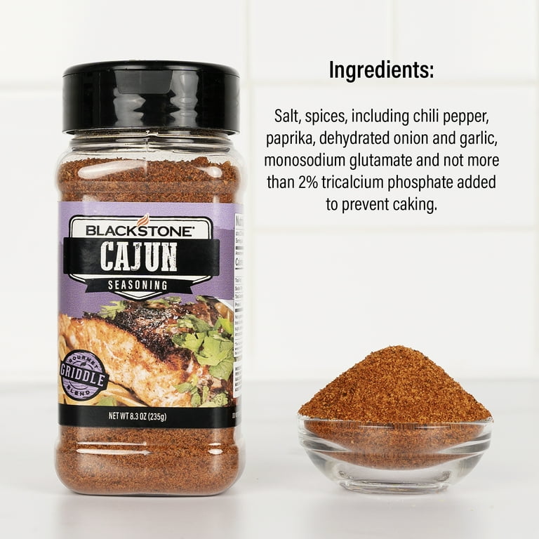 Blackstone Cajun Seasoning 8.3 OZ – Seasoning Warehouse