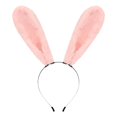 thumbnail image 3 of 2x Orejas de conejo Diadema Accesorios para el cabello Orejas de animales para el cabello para fiesta Favor Pascua Vacaciones Anime Cosplay Halloween rosa gris Macarena sombreros de cosplay, 3 of 7