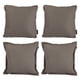 thumbnail image 1 of Set de 4 Cojines (2 Cuadrados + 2 Cuadrados Grandes) Have Sepia, 1 of 7