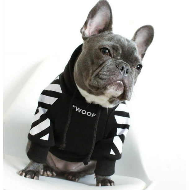 Sudadera con capucha para perros de moda para mascotas, ropa deportiva para perros de otoño e invierno